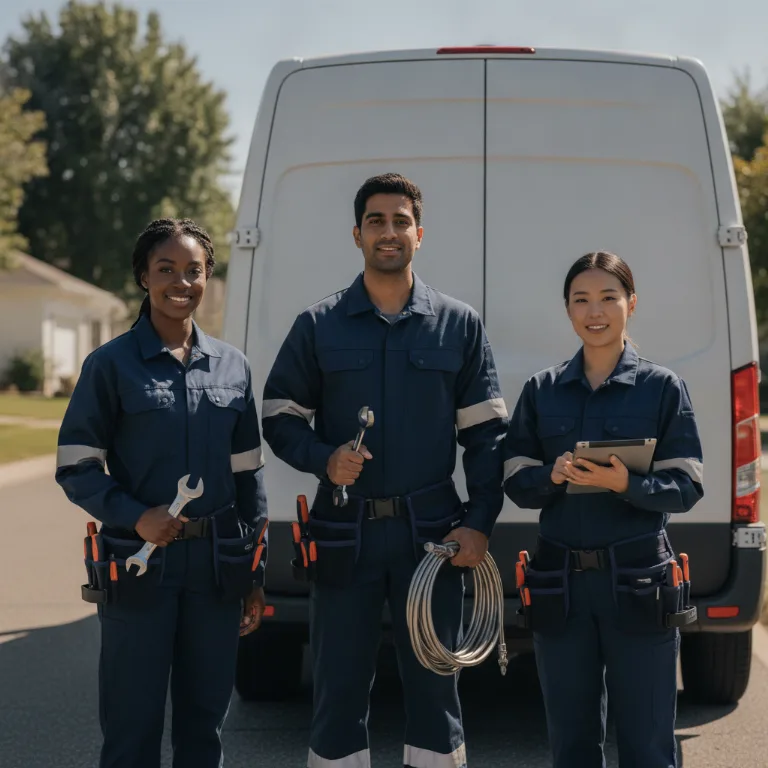 Wärmepumpeninstallateur Team in Augsburg